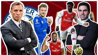 Leicester city vs Arsenal Starting Eleven Raw Reaction 😱😱