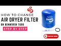 KENWORTH T680 How to Replace Air Dryer Filter | Step-by-Step