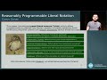 Reasonably Programmable Literal Notation