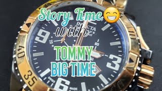 INVICTA RESERVE EXCURSION 0203 SWISS MADE - STORY TIME W/ TOMMY BIG TIME