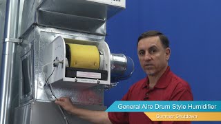 GeneralAire Drum Style Humidifier Summer Shutdown Procedure
