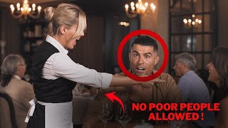 The waiter insulted him… not knowing he owns the restaurant!