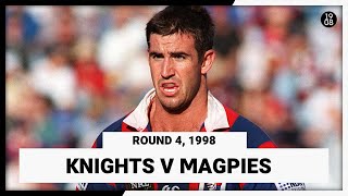 Newcastle Knights v Western Suburbs Magpies |  Round 4, 1998 | Full Match Replay | NRL Throwback