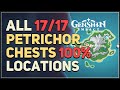 All Chests Petrichor 100% Exploration Genshin Impact