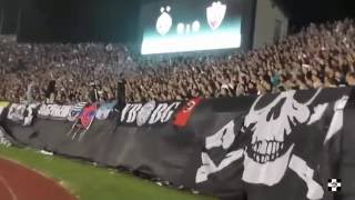 Ooo Partizane in Greek | PAOK Partizan | Black White Army