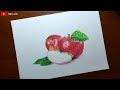 Drawing Realistic Apples With Faber Castell 48 Classic Colour Pencils