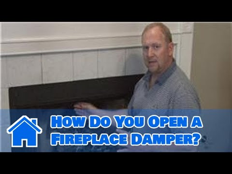 Basic Home Improvements : How Do You Open a Fireplace Damper? Basic Home Improvements : How Do You Open a Fireplace Damper?
