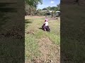 3 Year old Girl riding a PW50 no training wheels