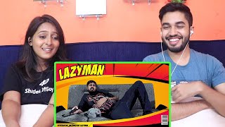 INDIANS react to The LAZYMAN | Bekaar Films | Comedy Skit
