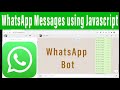 Send WhatsApp Messages using javascript | Whatsapp Automation puppeteer