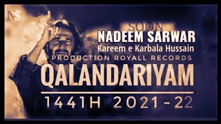 Kareem-e-Karbala Hussain | Nadeem Sarwar New Noha 2021-22 Promo | Moharram 1443