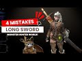 4 Biggest Mistakes New Long Sword Players Make | Monster Hunter World & Iceborne