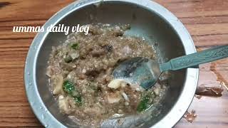 ഉള്ളി ചമ്മന്തി 👌😋Chammanthi Recipe / ummas daily vlog / malayalam