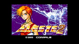 Aleste 2 · アレスタ2. MSX2/FM-PAC. Compile 1989. Full Playthrough.