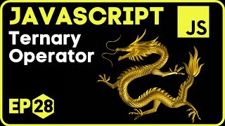 Ternary Operators | Conditional Operator | JavaScript in Hindi - 28 #javascript #reactjs
