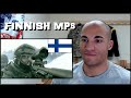 US Marine reacts to Finnish Military Police