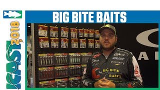 Big Bite Baits BB Kicker, Fighting Frog, Warmouth \u0026 Suicide Shad New Colors | iCast 2018