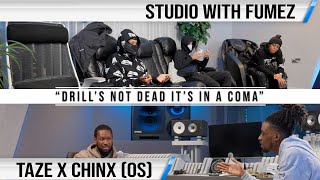 Taze \u0026 Chinx - Studio with Fumez | Mixtape Madness