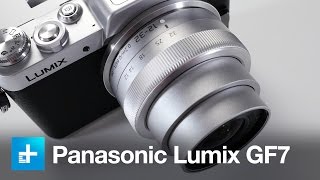 Panasonic Lumix DMC-GF7 camera - Hands-on review