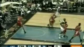 Allen Iverson 48pts 8asts 7rebs vs Okafor Bobcats 04/05 NBA *one man show