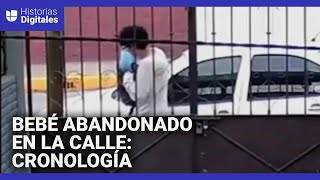 Cronología del caso del bebé abandonado en la calle dentro de una bolsa: sus padres están detenidos