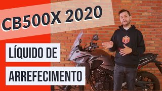 Líquido de arrefecimento da CB500x 2020 baixando?