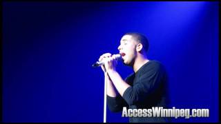 Drake - A Night Off (Live in Winnipeg) - AccessWinnipeg.com