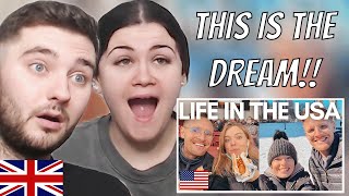 Brits React to What is life REALLY like in the USA?