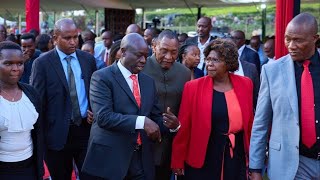 LIVE: Former Dp Gachagua and his troops responding to Ruto Kindiki allies in Muranga church!!!!