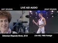 bohemian rhapsody movie 2018 vs original queen music videos comparison