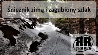 Śnieżnik zimą i zagubiony szlak