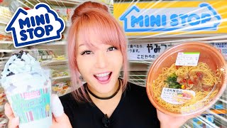 The OTHER Japanese Convenience Store... (Mini Stop Taste Test)