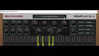 Romplay 2 by Beat Maker   64-bit Free VST Plugins