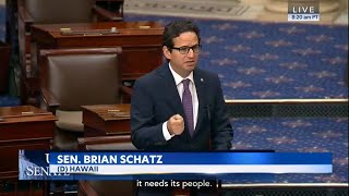 Sen. Schatz advocates for more federal funds to help Maui fire survivors rebuild