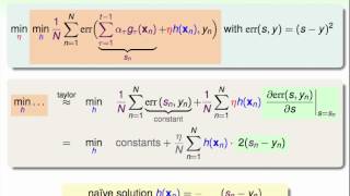 Gradient Boosted Decision Tree :: Gradient Boosting @ Machine Learning Techniques (機器學習技法)