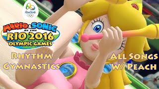 Mario & Sonic at the Rio 2016 Olympic Games: Rhythm Gymnastics (All Songs w/ Peach)