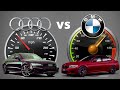 BMW M5 (F10)  vs  Audi RS7 MTM (722) ACCELERATION BATTLE