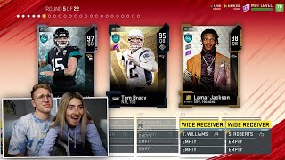 so Kaylee decided to draft my team...