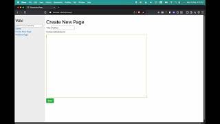 Project 1: Wiki | CS50’s Web Programming with Python and JavaScript