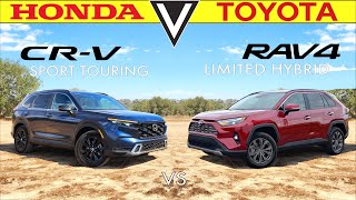 BEST SELLERS! -- 2023 Honda CR-V vs. 2023 Toyota RAV4: Comparison