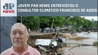 Consultor climático analisa as condições meteorológicas que causaram temporais