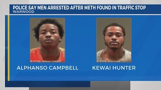 Ohio men arrested after meth found in traffic stop, brief chase and West Virginia school lockdown
