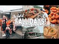 Cozy Fall Vlog: frozen chai, biking for groceries + why this fall is different | FALLIDAYS 2024