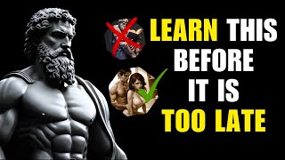 8 Stoic Lessons MEN learn TOO late in life | Marcus Aurelius Stoicism