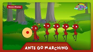 Ants Go Marching | Baby Songs - Boo ba Bu Kids Nursery Rhymes | Children`s Songs New Kids Song 2021