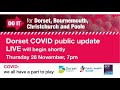 Covid 19 Update form BCP Council and Public Health Dorset - 26 November 2020