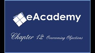 eAcademy | Chapter 12: Overcoming Objections