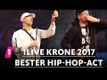 RAF Camora ist "Bester Hip-Hop Act" | 1LIVE Krone 2017