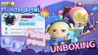 EGGY PARTY | UNBOXING @SFTPicsou658 GIFT FOR ME THE ACADEMY NOVA BULU \u0026 ROSIE OUTFIT THANK YOU!