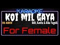 Karaoke Koi Mil Gaya For Female HQ Audio - Udit, Kavita & Alka Yagnik Ost. Kuch Kuch Hota Hai